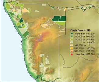 Cash income generated by conservancies in 2020. This includes income from the CRRRF and other grants.