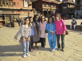 NACSO Visitors to Nepal in 2010