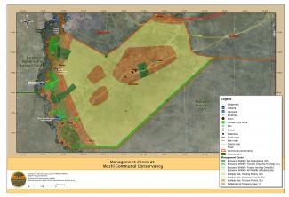 A zonation map for Mashi Conservancy 
